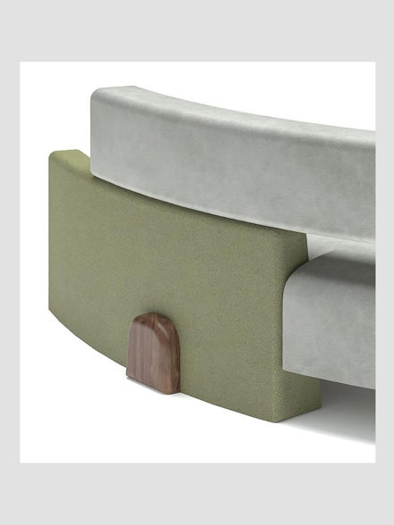 Exclusive African diaspora sofa and coffee table – by Paul Rene Furniture though Mouvance Noire