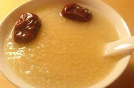 Red Date Porridge as one of the effective TCM home remedies and medicinal food of dietary therapy for insomnia.