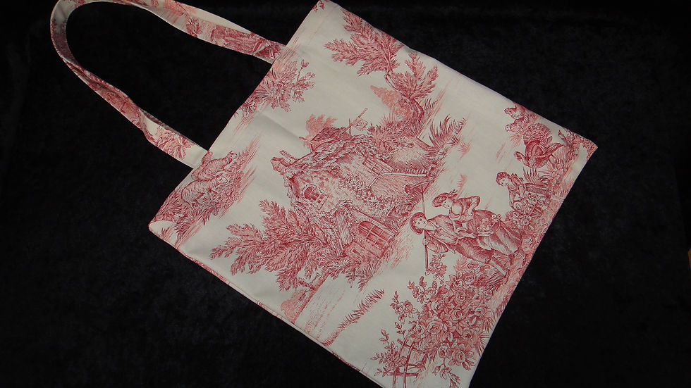 330- totbag toile de Jouy- 12€