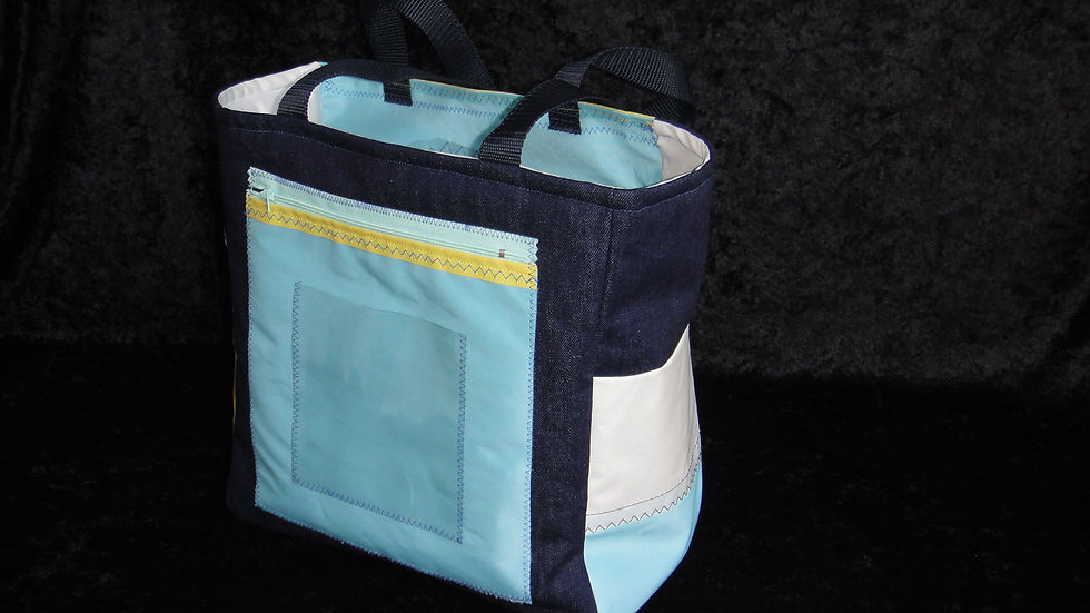 102- sac cabas toile à voiles- 39€