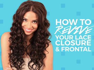 Old, Torn, Over Bleached Lace Closure? Here's How To Fix It!
