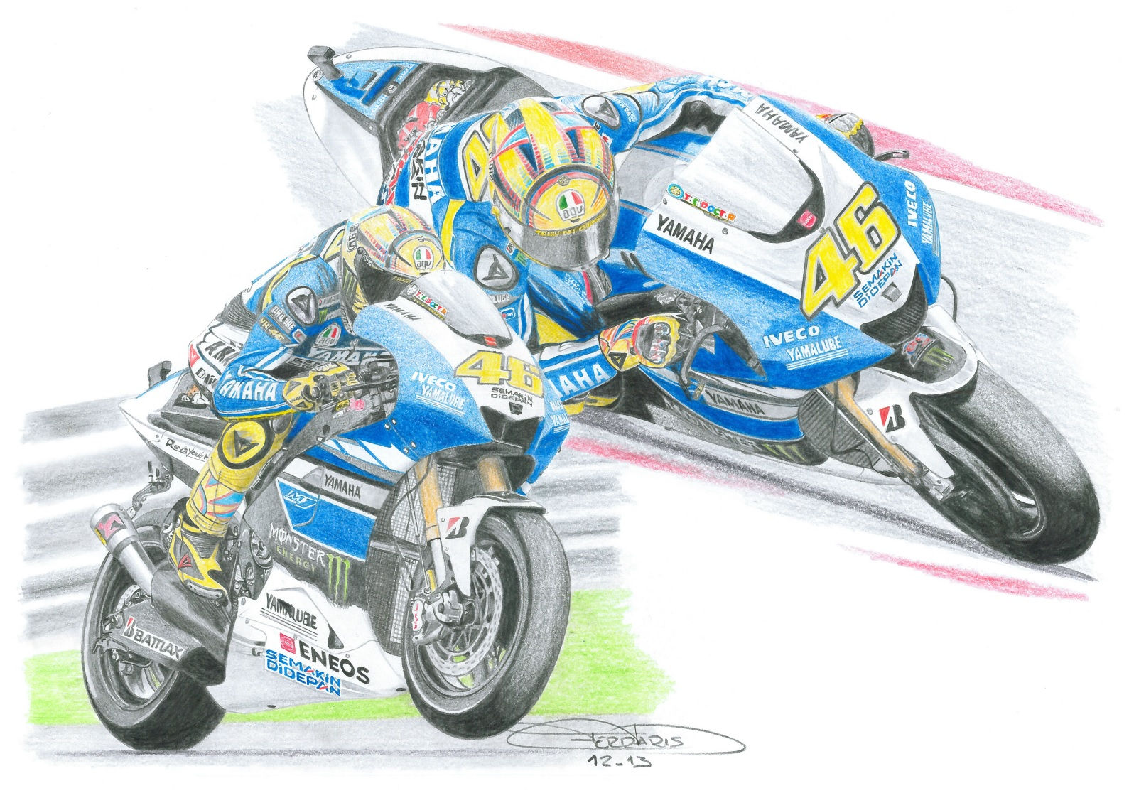 YAMAHA YZR-M1 - 2013