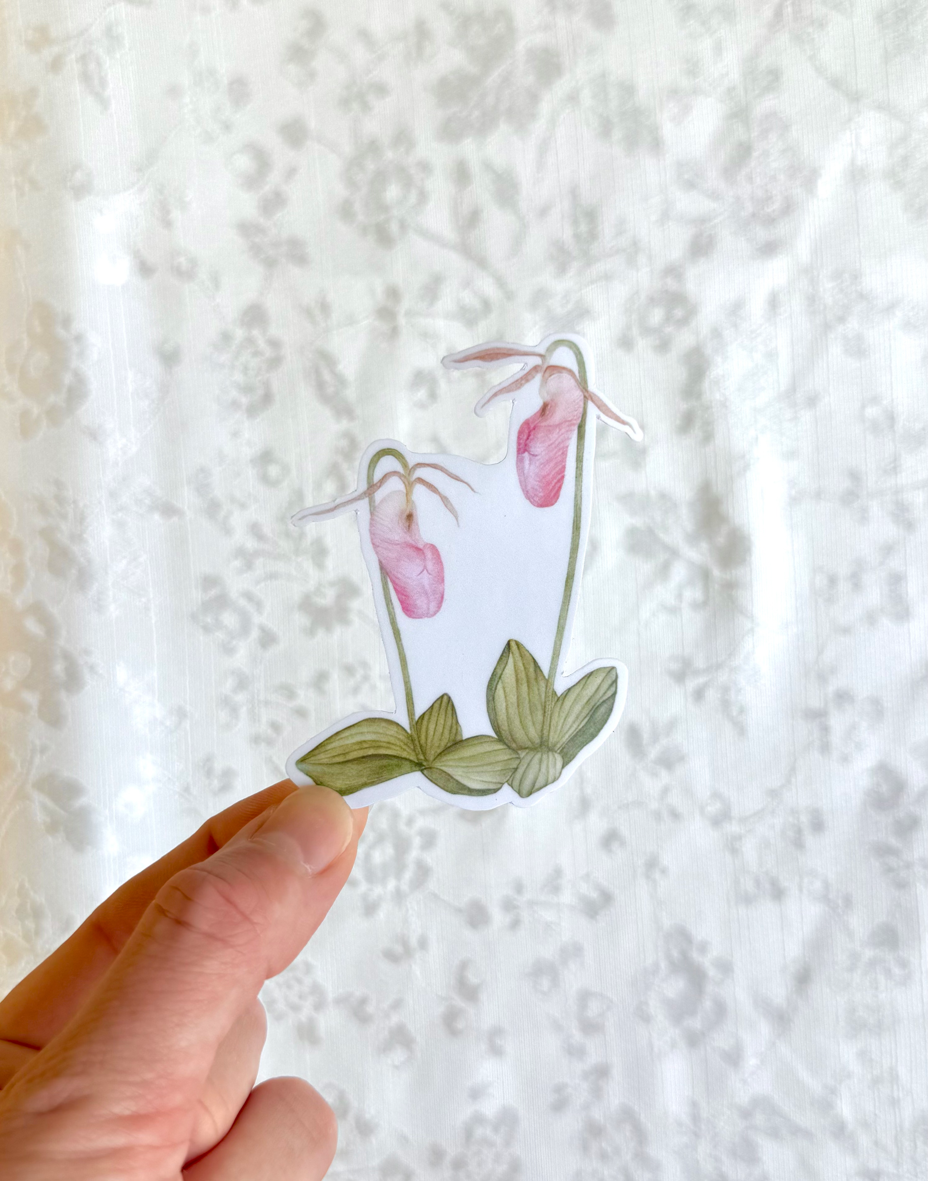 Lady Slippers Sticker