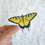 Thumbnail: Yellow Swallowtail Butterfly Sticker