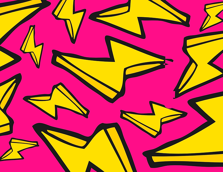 Pink and Yellow Lightning Bolts Phone Wallpaper (11 x 8.5 in).png