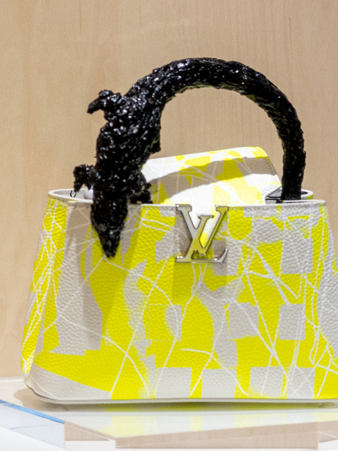 Louis Vuitton x Frank Gehry Capucines BB Croc