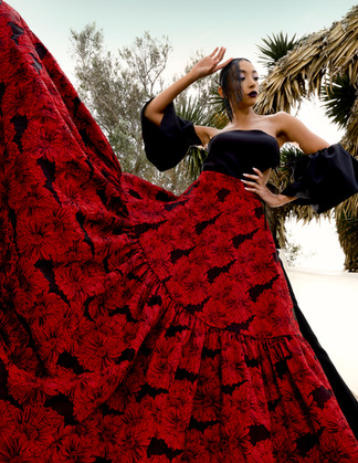 Nina Cicolo, San Diego-based Fashion Designer shows her Latin Blood collection