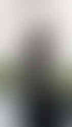 Ruby Saayed at Walter Mendez's atelier.