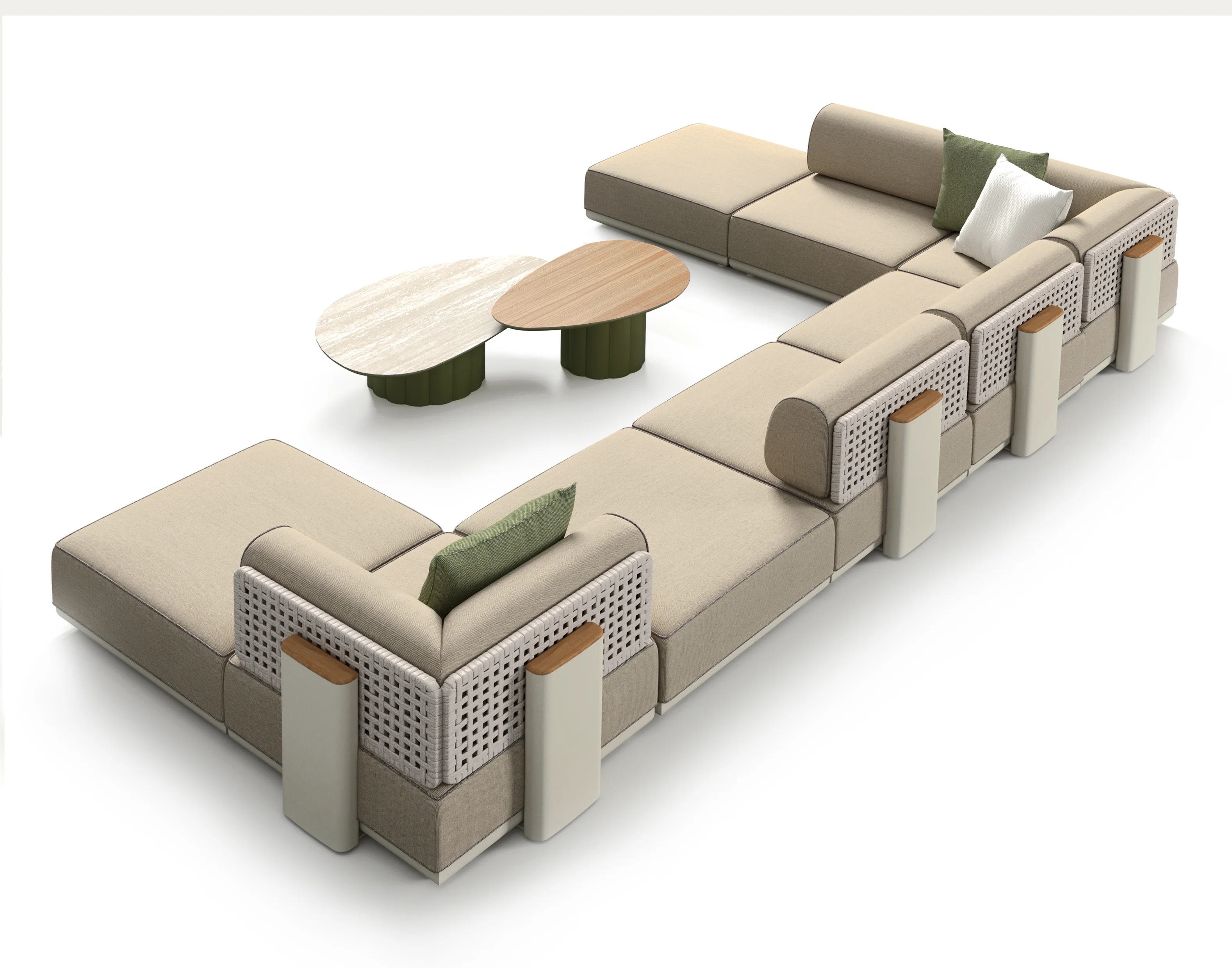 KUNDESIGN's Outdoor Furniture Block Series