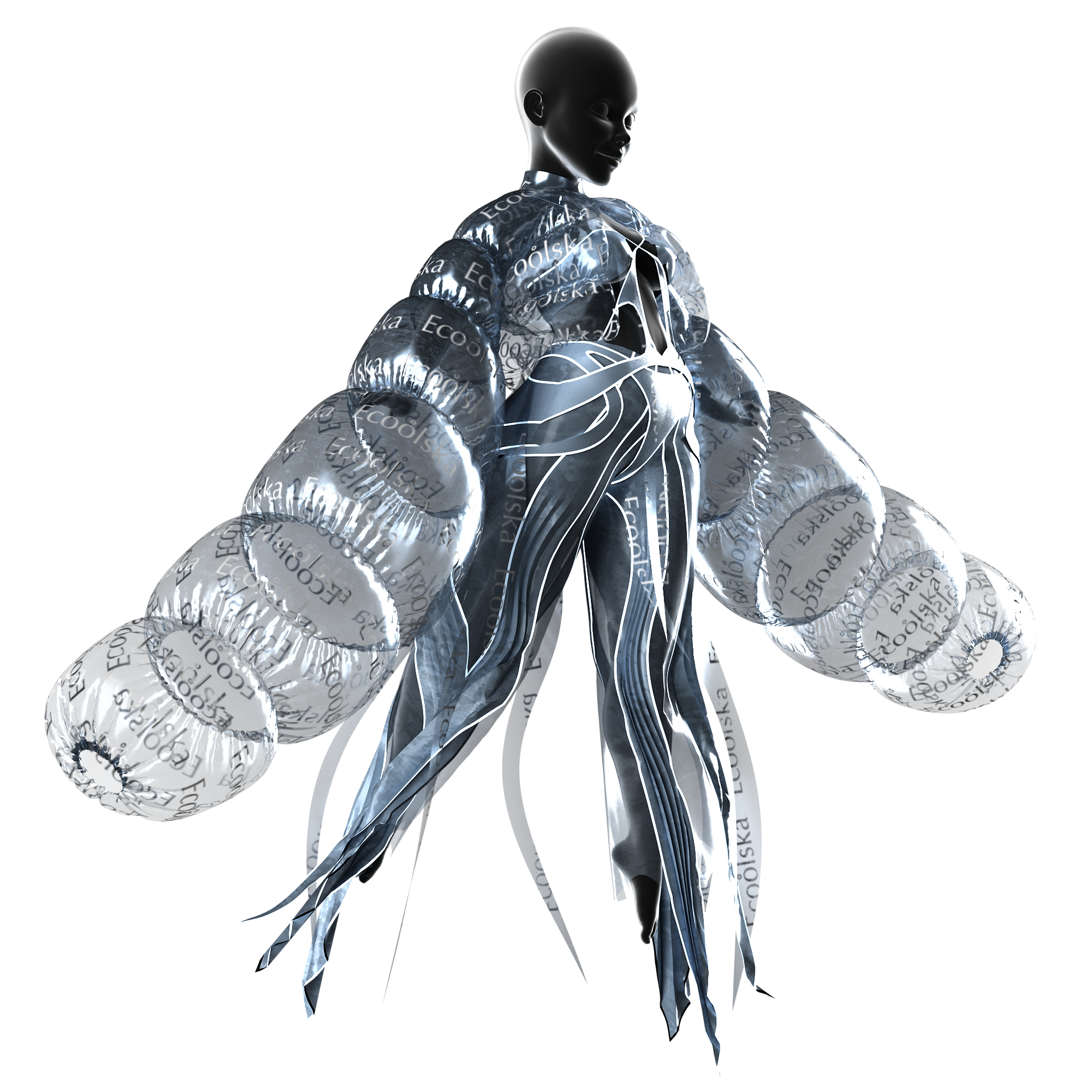 Ecoolska digital avatars modeling digital fashion