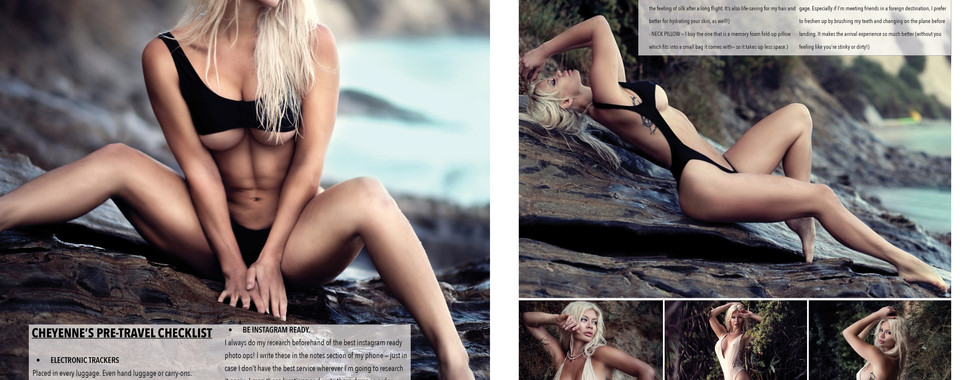 Cheyenne Lutek Malibu Mornings - LO'AMMI Magazine Issue No. 9