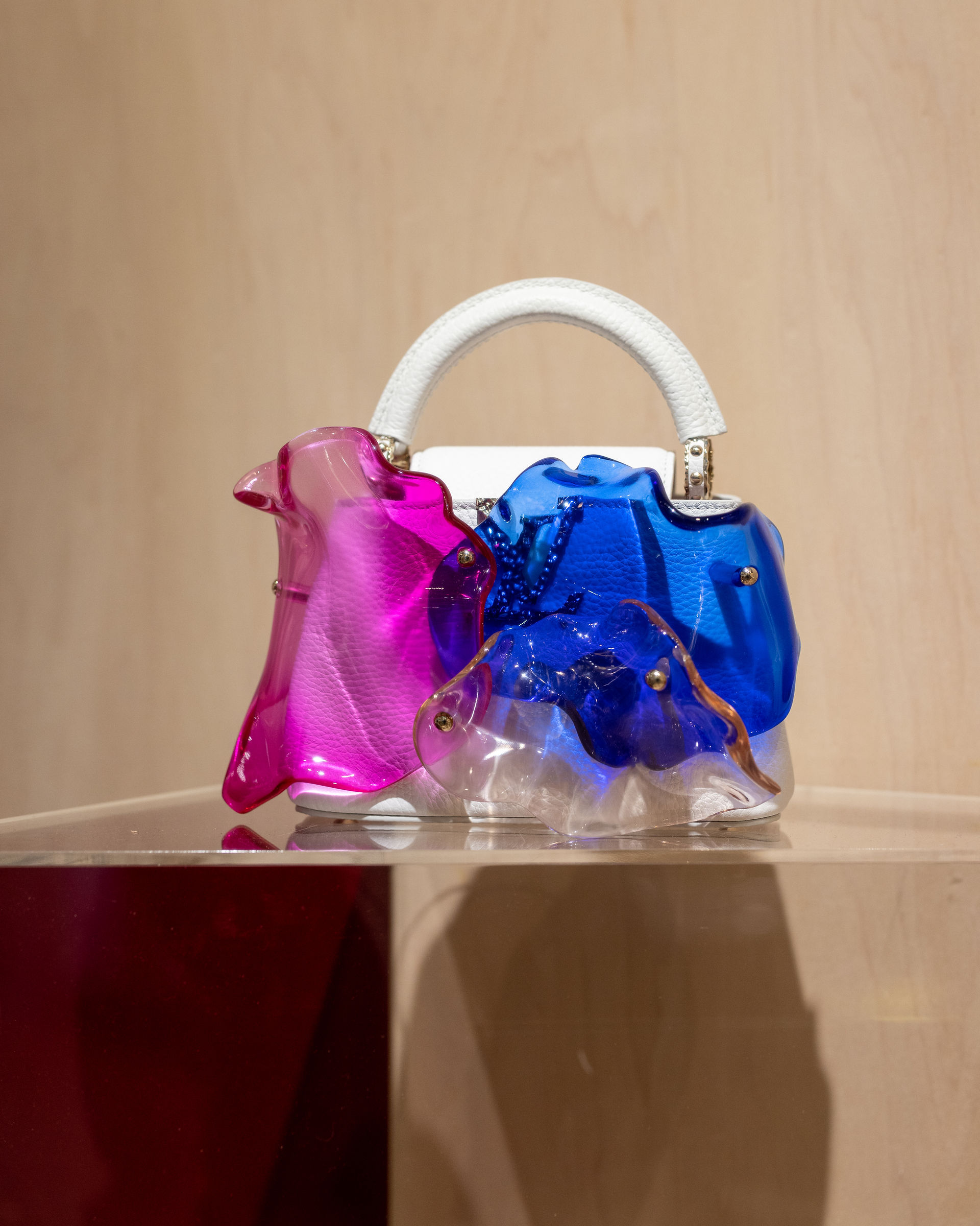 Louis Vuitton x Frank Gehry Capucines Mini Blossom