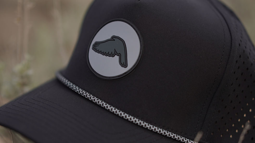 Thumbnail: Raven 5-Panel Rope Hat