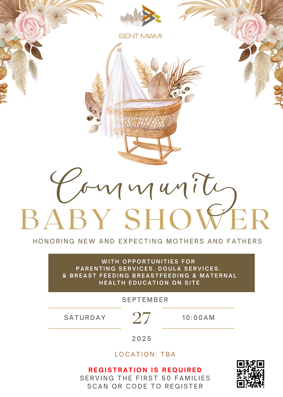 The Sent Miami Community Baby Shower