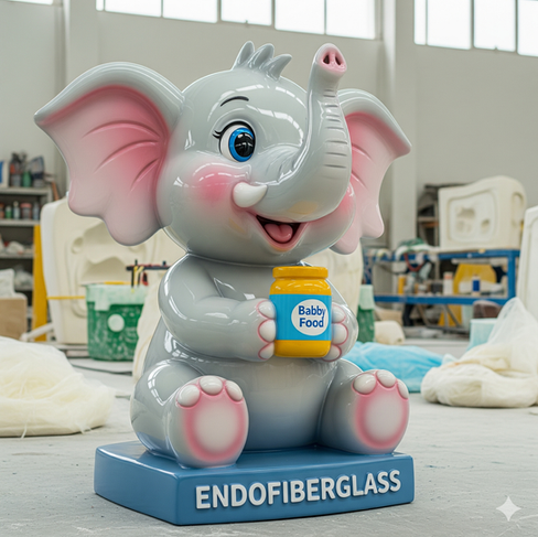 patung fiberglass custom