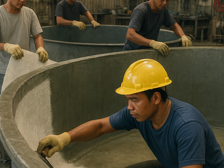 Aplikasi Lining Fiberglass pada Tangki, Pipa, dan Saluran Industri