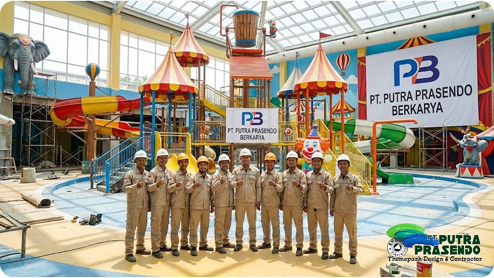 kontraktor waterpark profesional Bekasi