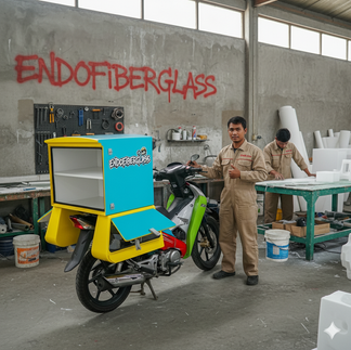 pemeliharaan box motor fiberglass