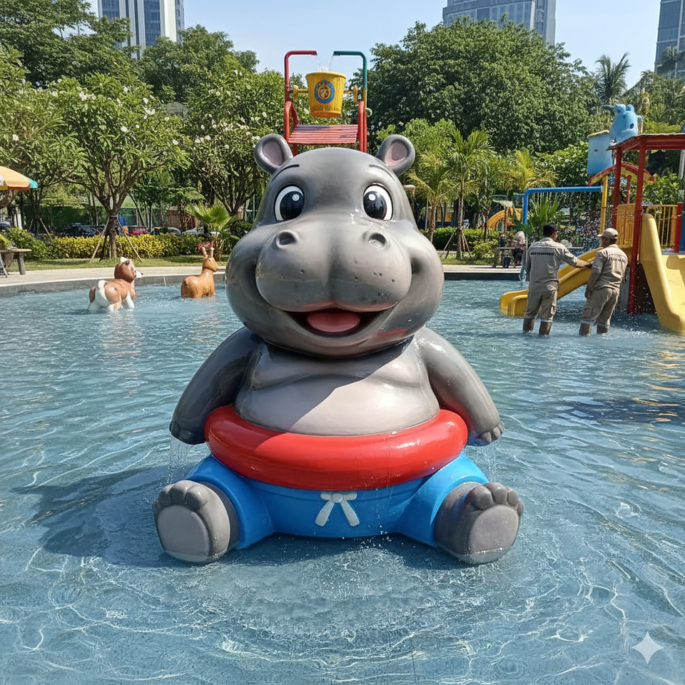 patung untuk waterpark