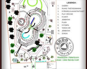 Waterboom Desain Berlokasi di Ulele, Banda Aceh