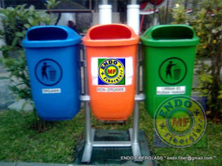 Jual tempat sampah Lonjong 3in1 kapasitas 40 Liter