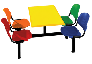 Meja Kursi Cafe Fiberglass