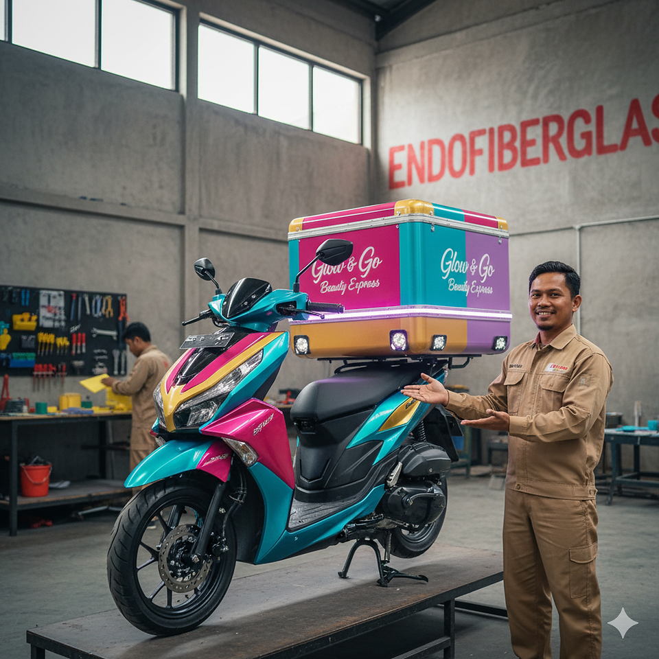 box motor fiberglass Produk franchise