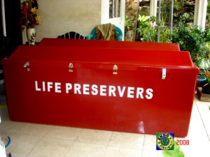 Life Jackets Box Storage Fiberglass