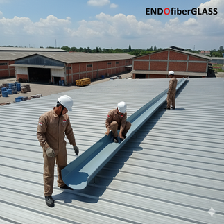 jual talang air fiberglass di jabodetabek