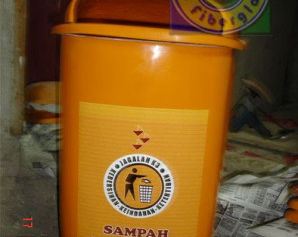 Jual Tong Sampah Fiberglass kapasitas 40 Liter
