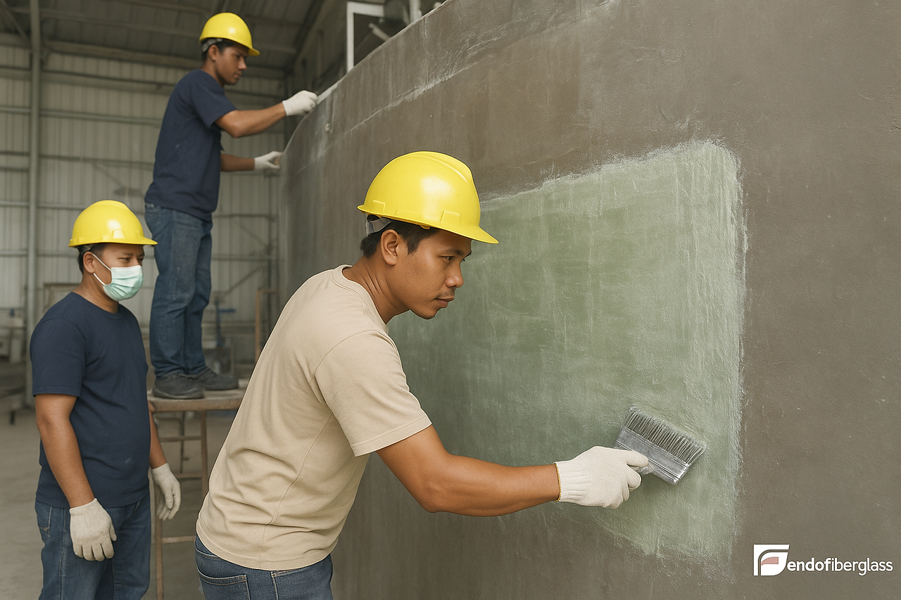 Lining Fiberglass