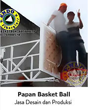 Papan Basket Fiberglass