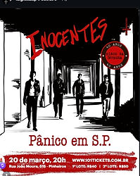 SHOW: BANDA INOCENTES - PÂNICO EM SP (Retorno de Clemente após Cirurgia)