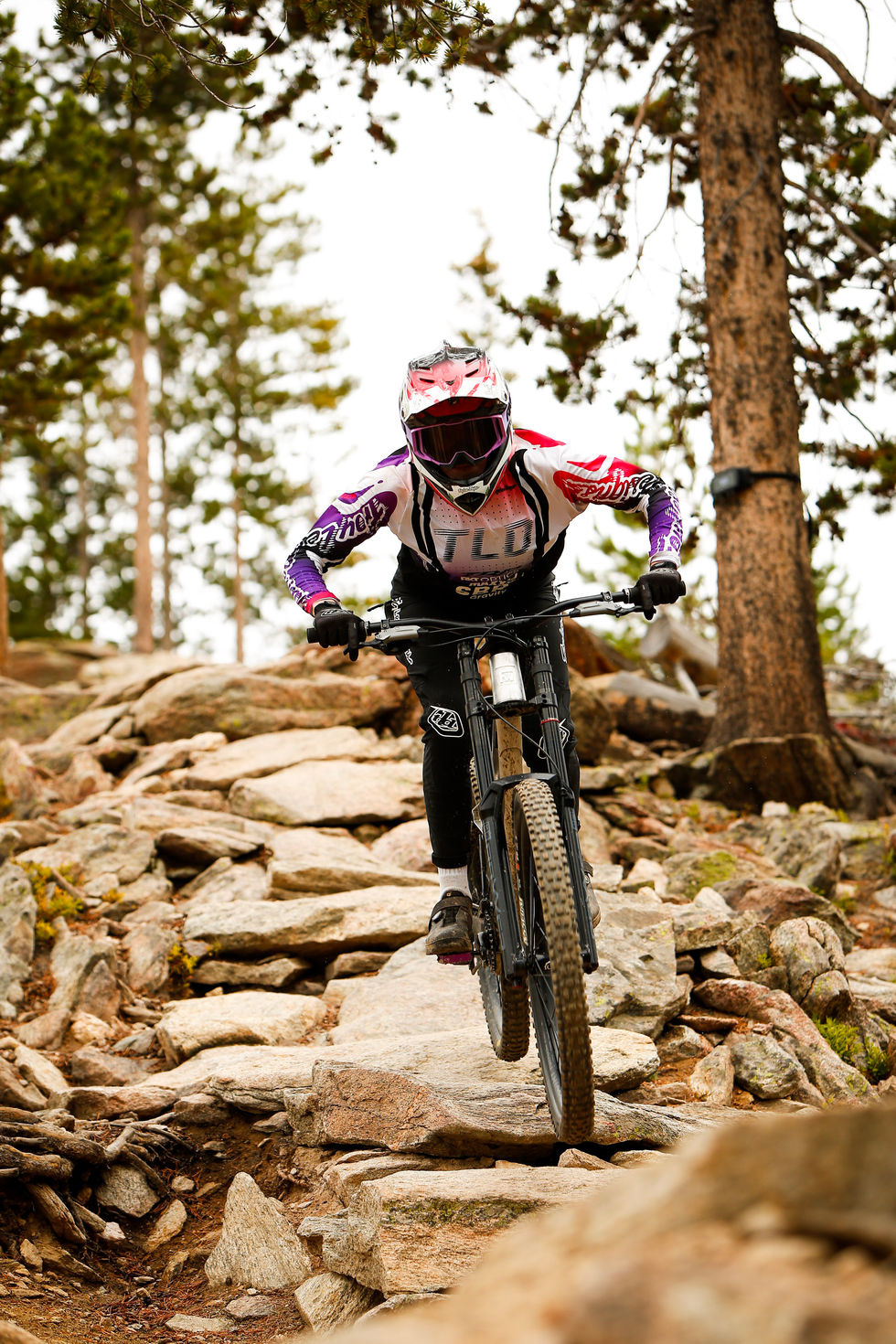 DH photoshoot at Trestle Bike Park