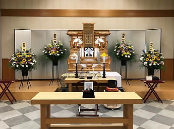 大津市営斎場にての基本葬