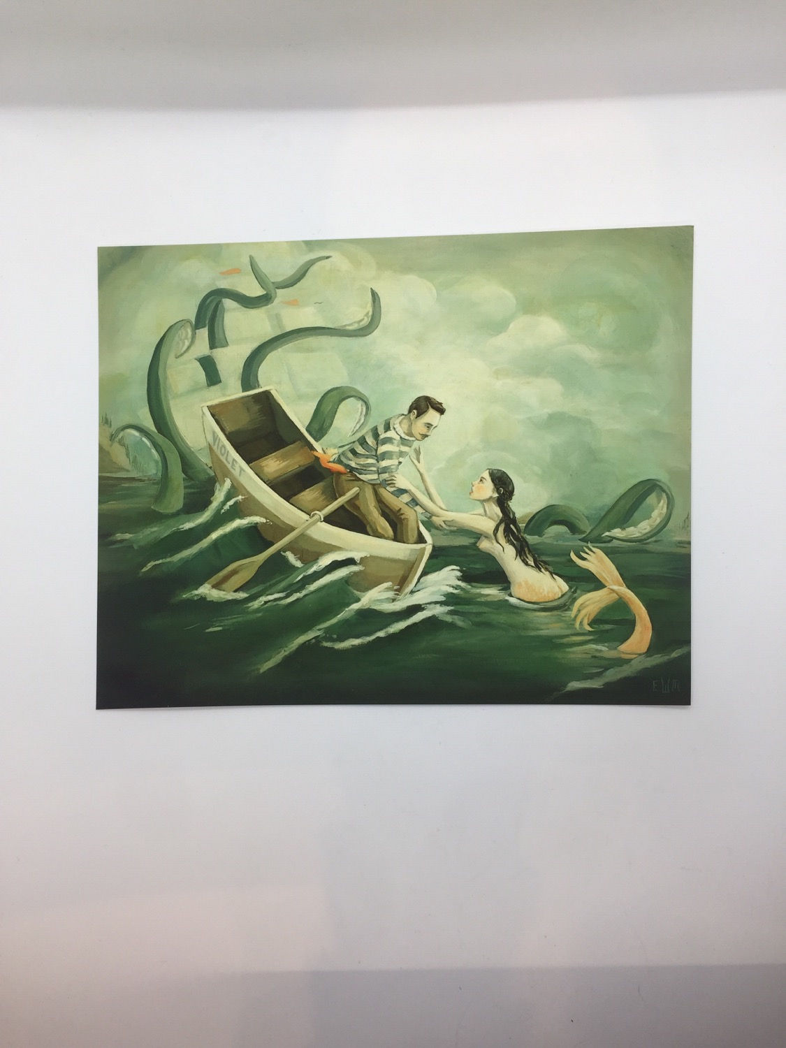 The Deep Green Sea Print by Emily Winfield Martin