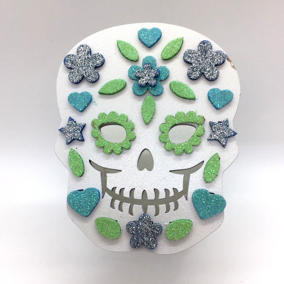 Thumbnail: Laser Cut Calavera Lantern (multiple colors) by Splendid Colors
