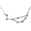 Thumbnail: Silver Virgo Constellation Necklace by Thesis of Alexandria
