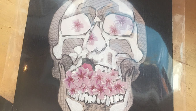 Skull Art by Leeonnista