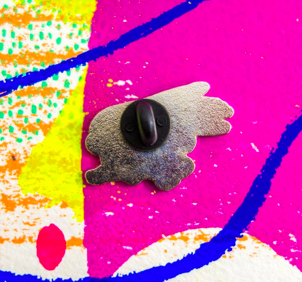 Thumbnail: Hot Springs Baby Monkey Pin by Harumo Bakery