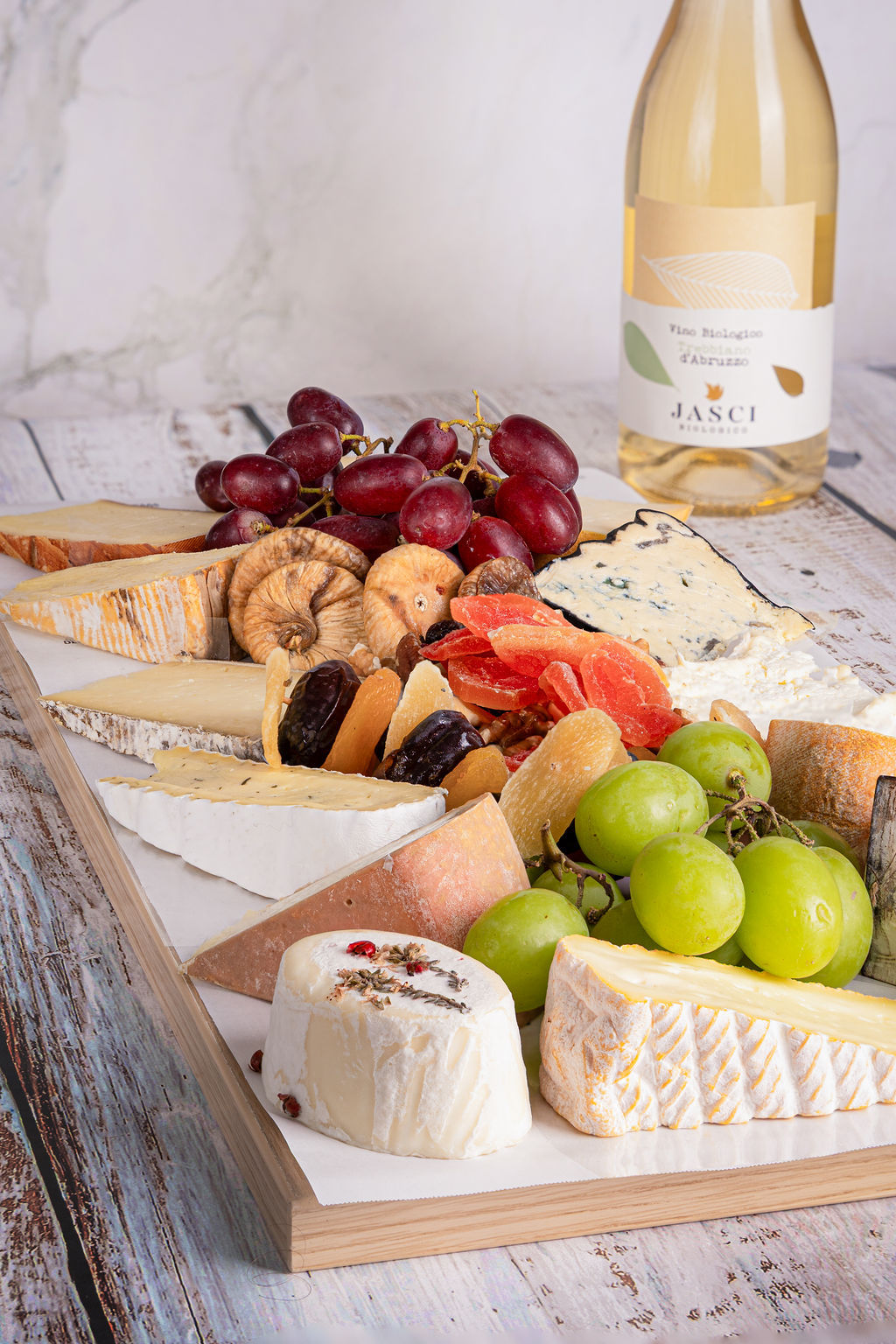 Kaasschotel | Sobere maaltijd met druiven