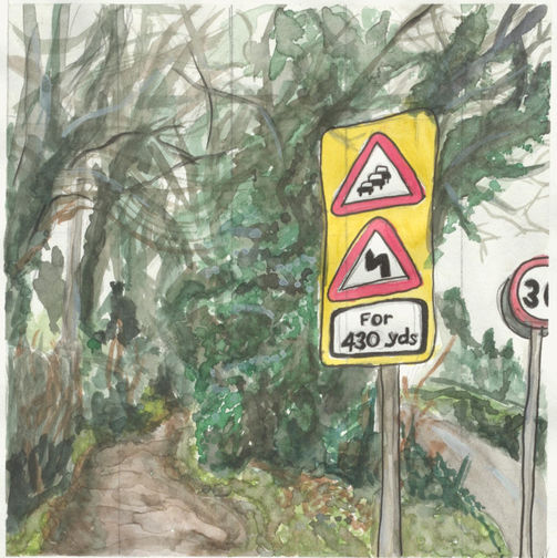 watercolour sign (2023)
