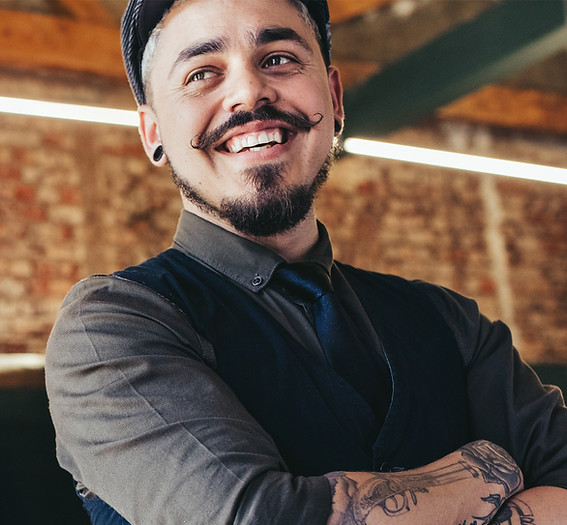 Smiling man