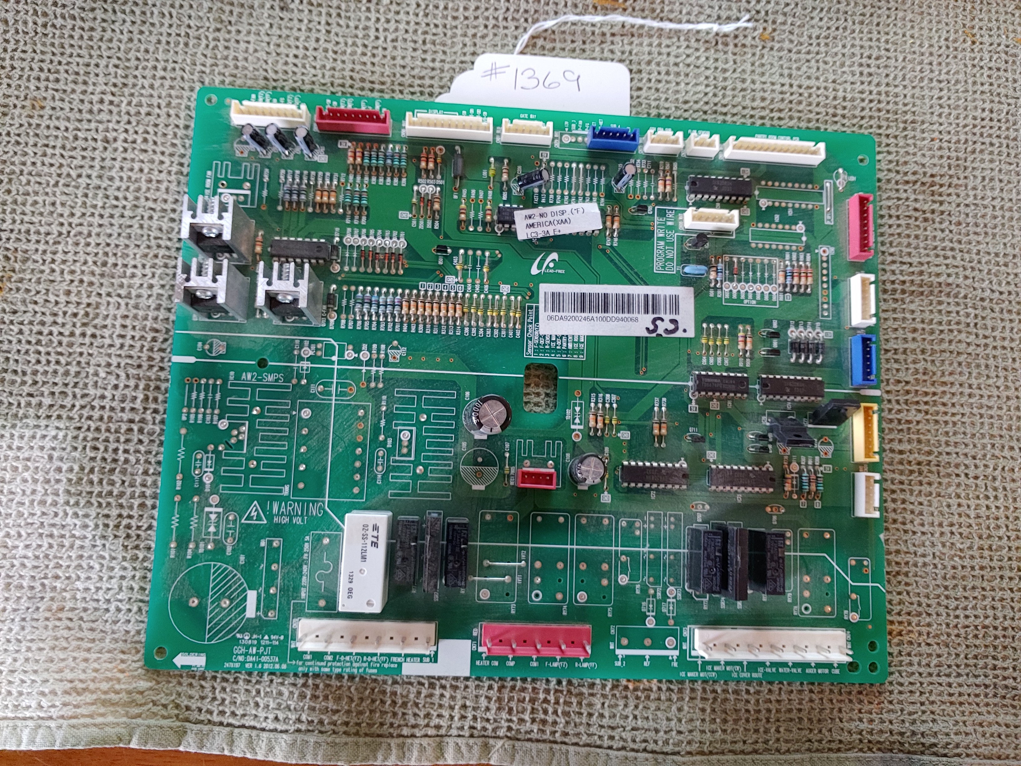 Samsung Refrigerator Control Board