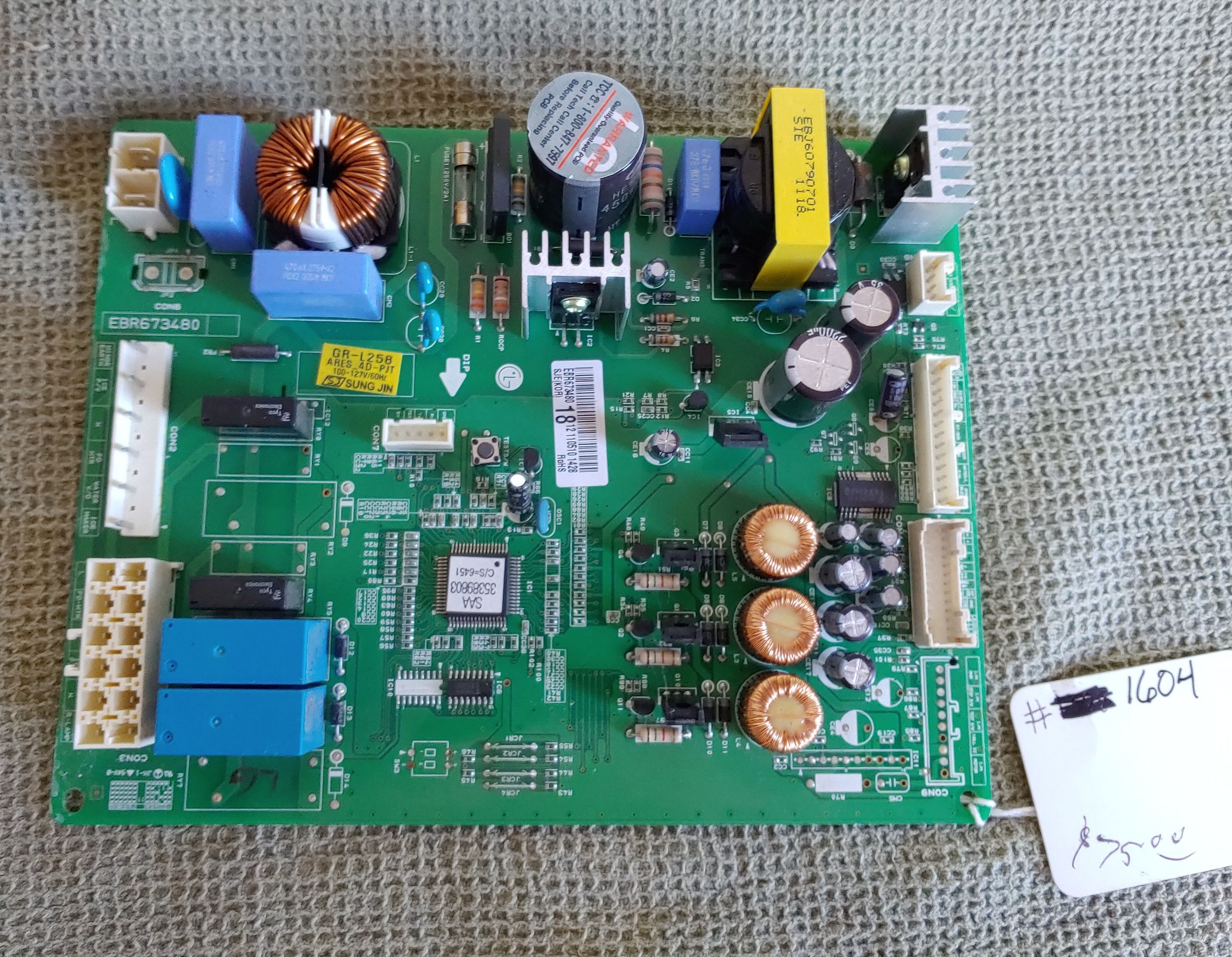 LG Refrigerator Control Board