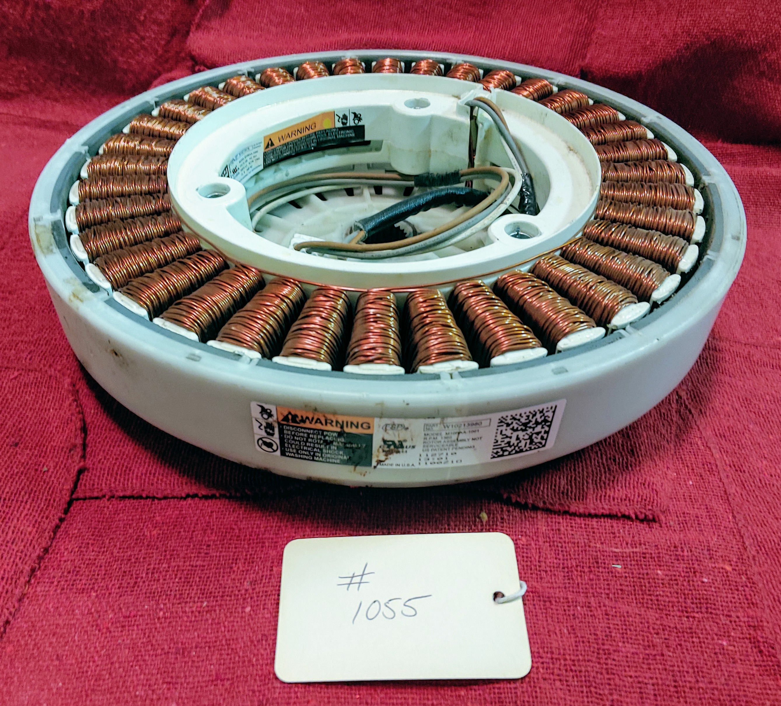 WHIRLPOOL MOTOR-STATOR FOR AUTOMATIC WASHER
