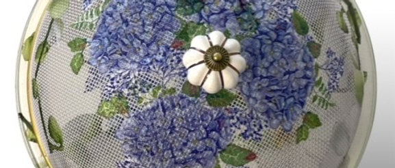 Floral Hortense (white)