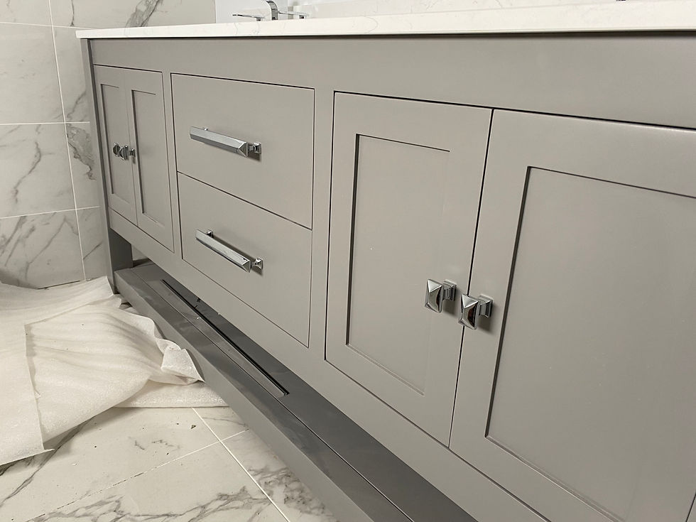 The finishing is fun, but excruciatingly slow....