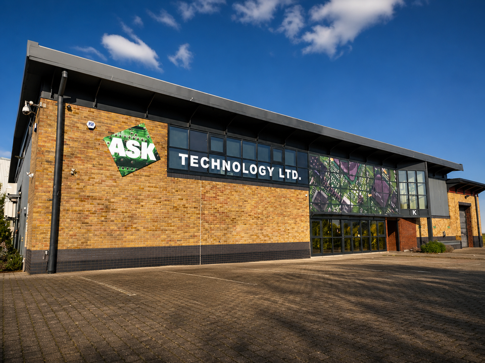 ASK Technology exterior building sign