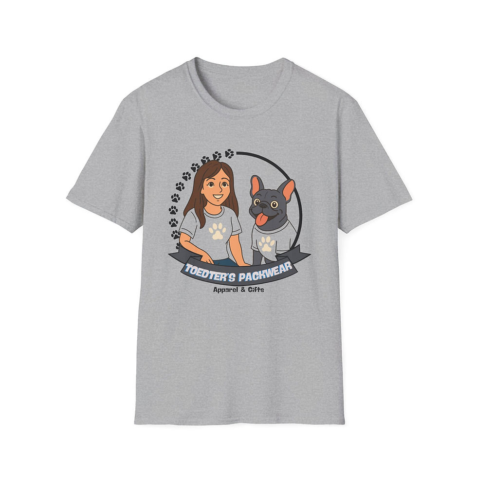 Thumbnail: Toedter's Packwear Logo T-Shirt - Unisex Softstyle T-Shirt - Join the pack!